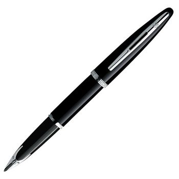 Перьевая ручка Waterman Carene Black ST перо золото 18Ct F (S0293970)