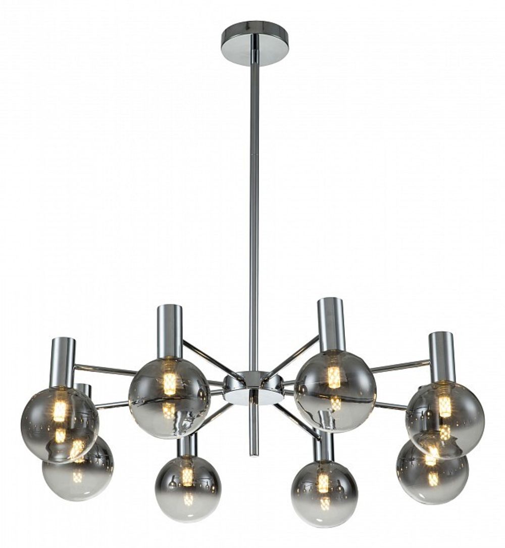 Люстра на штанге Indigo Collana 13015/8R Chrome