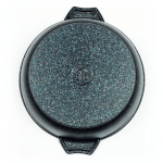 Жаровня алюминий, 26 см, антиприг, Мечта, Гранит star, сер, 33803, с крыш