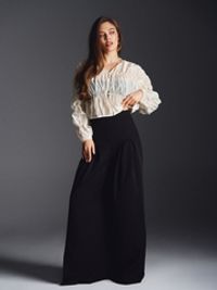 Блуза плиссированная "Жемчуг" женская