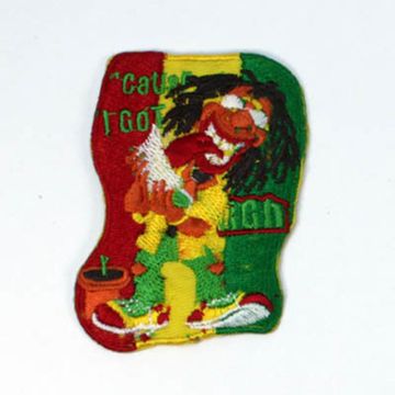 Нашивка Растаман на флаге Ямайки