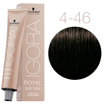 Краска для волос Igora Royal Nude Tones Collection 4-46 Schwarzkopf Professional, 60 мл