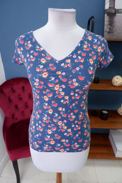 Футболка с принтом 46 размер