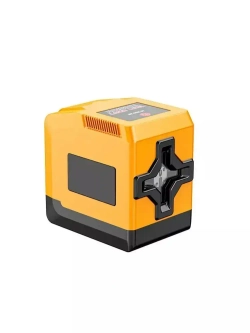 Лазерный уровень / нивелир 2 линии, зеленый луч Jane L2D (кейс и батарейки в комплекте)