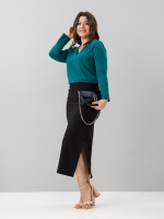 Лонгслив ЛНкл-080/изумруд