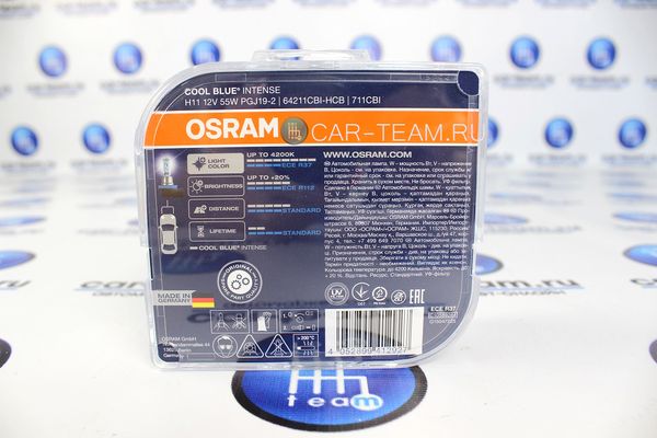 Автолампы "Osram" H11 Cool Blue Intense / 64211CBI-HCB