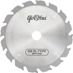 Диск пильный Globus по дереву для УШМ 160х2,7/1,6х20 мм, Z=12, арт. PS675-0160-0001