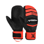 REUSCH варежки горнолыжные 6211422_7809 Warrior Team Mitten Black/Fluo Red