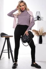 Лосины из замши "Нью-Йорк" (блэк) Б7688 LT Collection (Акция)