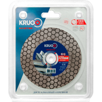 Диск алмазный для заусовки плитки под 45 градусов KRUGO MASTER 125х25mm, 81091250286