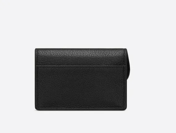 Держатель карты с клапаном Dior черный