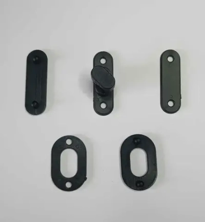 Пряжка поворотная с люверсами пластиковая 10 шт. / Поворотный замок