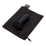 Черная анальная вибровтулка 8,9см Fifty Shades of Grey Sensation Rechargeable Vibrating Butt Plug