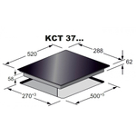 Индукционная варочная поверхность Kaiser KCT 3726 FI