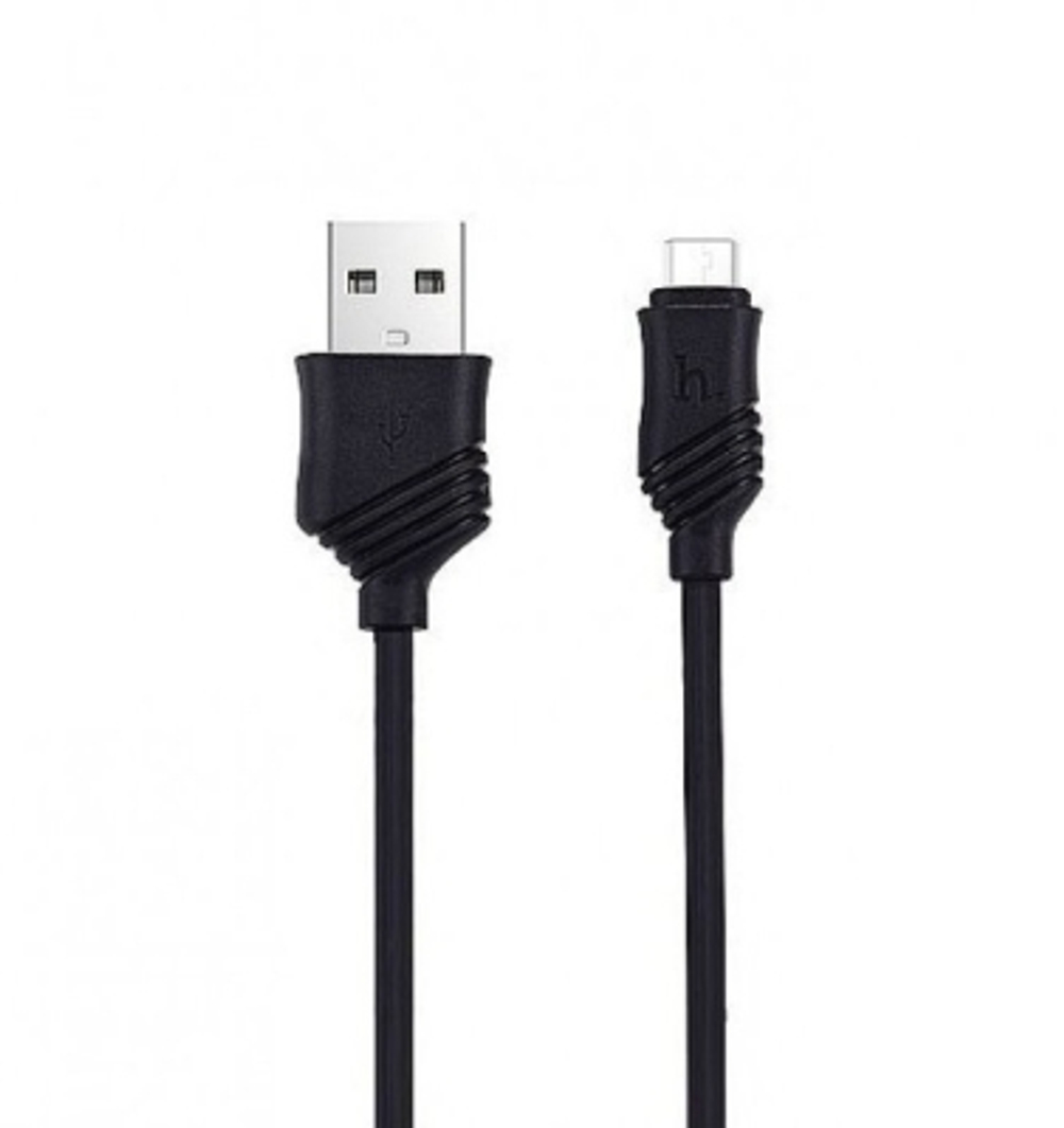 Кабель MicroUSB 2.4А Hoco X6 1-метр