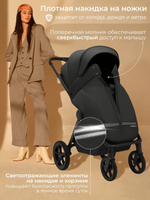 Коляска прогулочная Sweet Baby Elegante SM Black