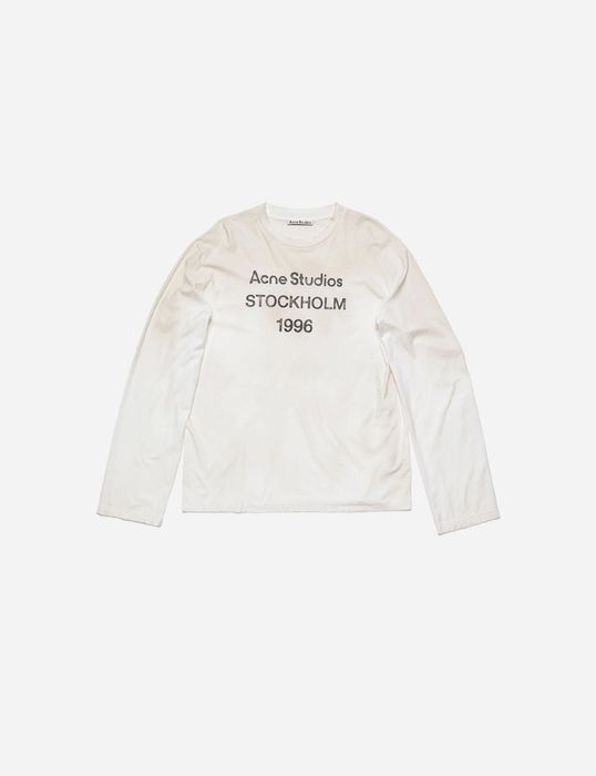 Acne Studios Logo Long Sleeve T-shirt 