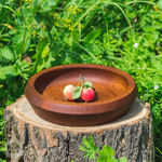 Деревянная тарелка Art of Siberia из древесины кедра 225 мм. T28