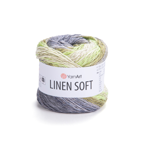 Пряжа YarnArt Linen Soft (7414)