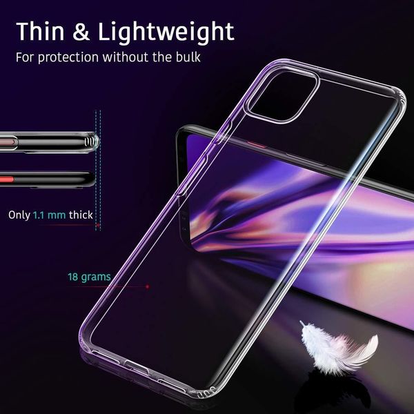 Силиконовый чехол для Google Pixel 4 (Прозрачный)