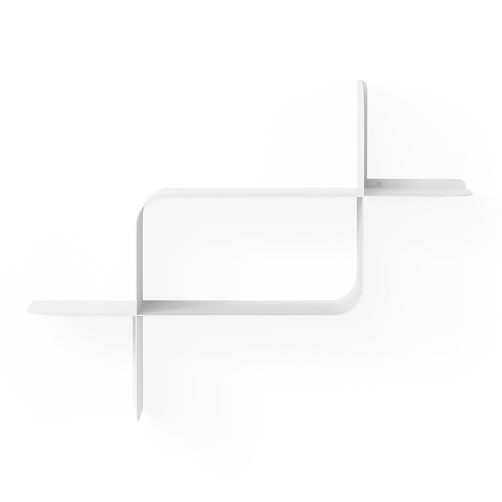 Набор металлических настенных полок UMBRA Montage, 2 шт., белый