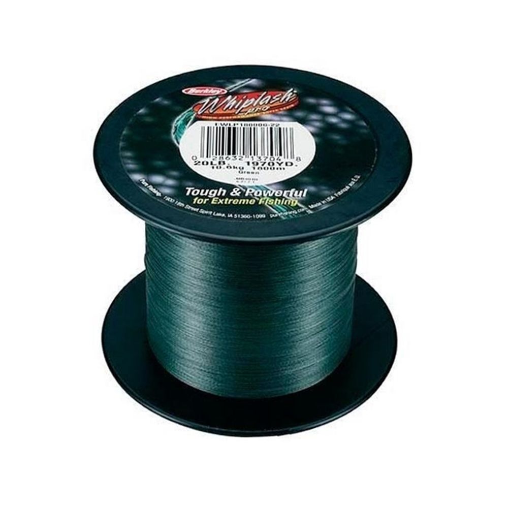 Шнур Berkley Whiplash Pro Dark Green 1800m