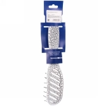 Расческа массажная «Dewal style», цвет платиновый, 23*4см●