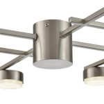 8115/8C COMFI LN26 248 никель, металл Люстра потолочная LED GX53 8*7W 220V DABRA