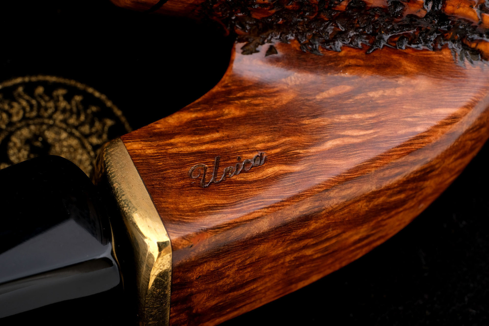 Курительная трубка Mastro De Paja Unica в шкатулке M303-2