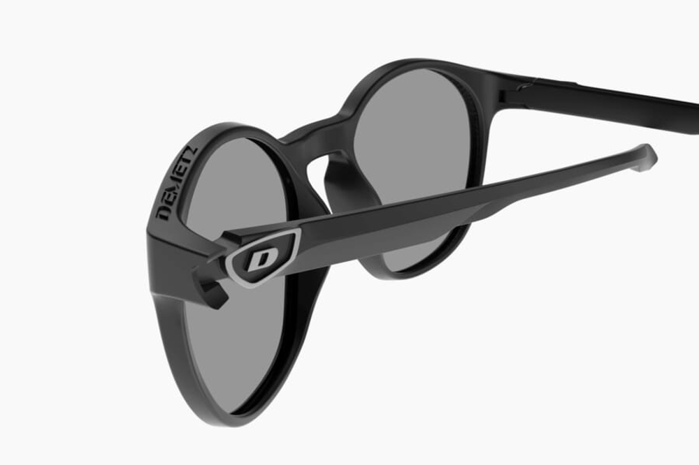 Спортивные очки Demetz Gain / Black Purple Polarized with Green Revo Cat.3