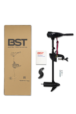 Броня-280 белый-черный + BST 36 L (комплект лодка + электромотор)