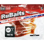 Рыболовные, силиконовые приманки Виброхвост рыбка RuBaits Fire Vib Набор для рыбалки на щуку, на судака, на окуня, на форель На спиннинг джиг микроджиг
