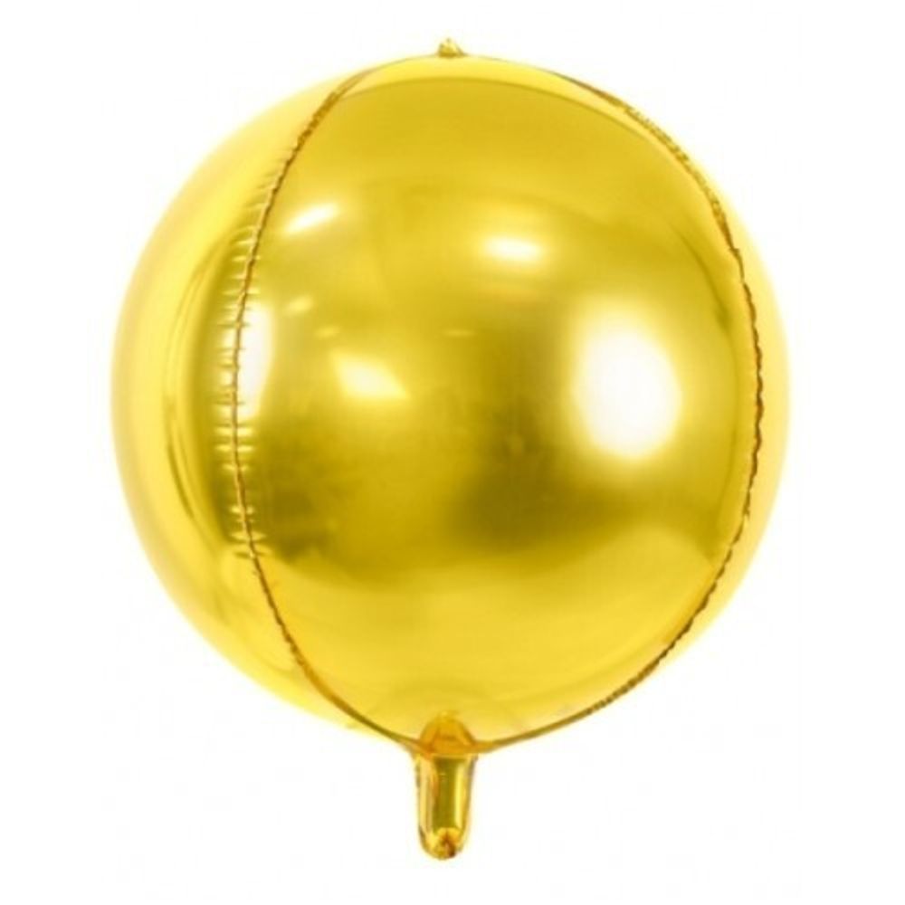К Мини-сфера 3D, 11&#39;&#39;/30 см, Gold (Золото), 1 шт.