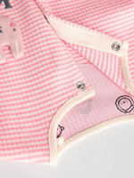 Комбинезон / Cлип для малышей Next E18-355, 3 шт., Розовый, Бежевый