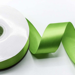 Лента Атласная 5см х 110м Полиэстер класс А (Салатовый)