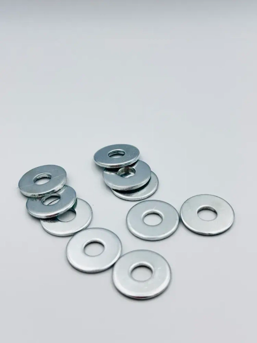 КрепХаус Шайба Кузовная M8, DIN9021, ГОСТ 6958-78, 100 шт.