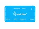 USB Хаб+Картридер Smartbuy COMBO MASTER SBRH-750-B универсальный Blue