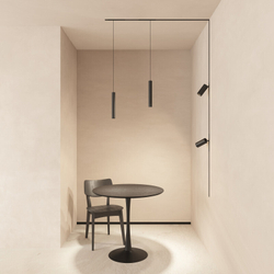 DK8308-BK Акцентный подвесной светильник SMART SPOT ZigBee, 9 Вт, 2700–6000K, 24°, Ra90, 100–265VAC, алюминий, черный