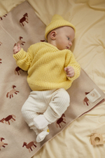 1750-02 Брючки вязаные Simple (экрю)