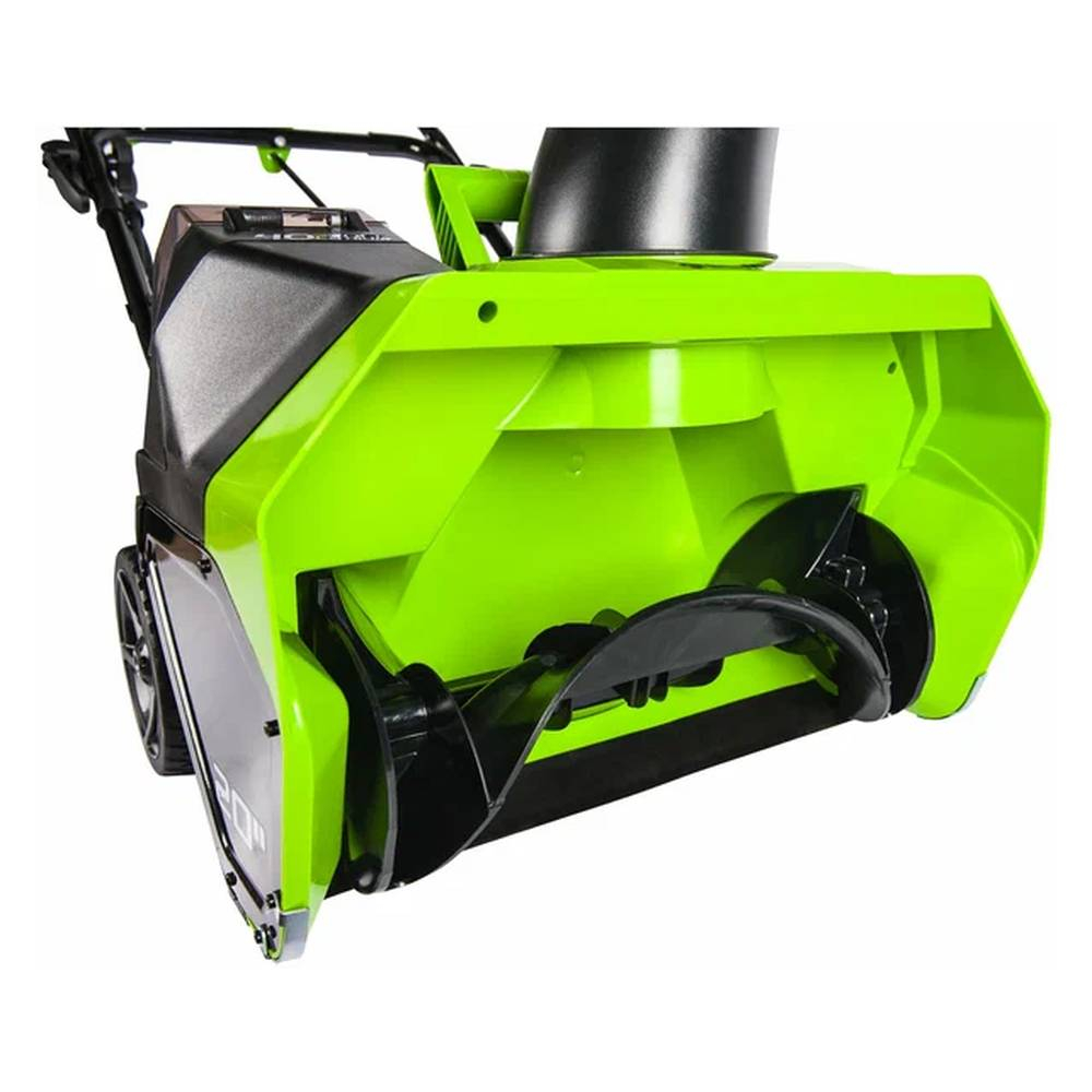 Аккумуляторный снегоуборщик Greenworks GD40STK5