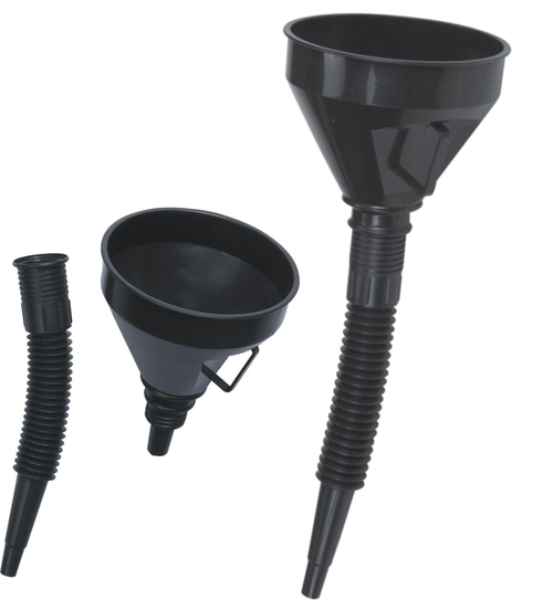 Воронка AVS d=13,5 см L=38 см гибкий носик OF-135