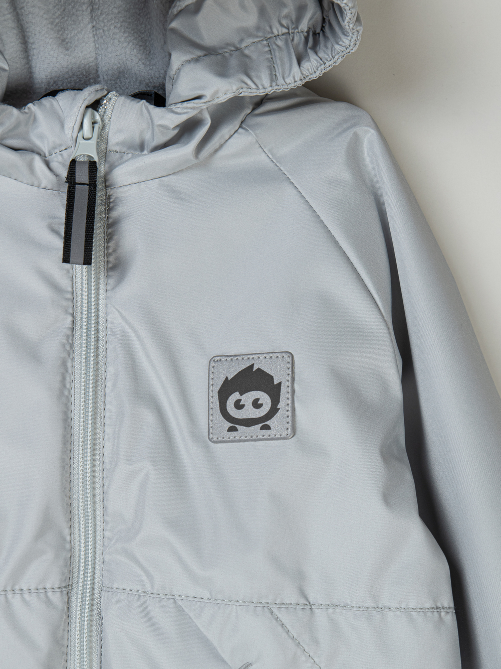 Куртка на флисовой подкладке "Жемчужно-серый"