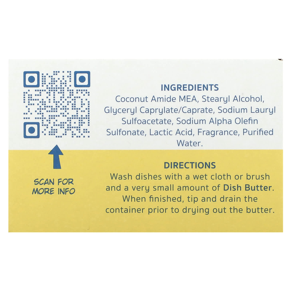 Nellie's, запасная часть средства для мытья посуды, масло для мытья посуды, 1 шт.