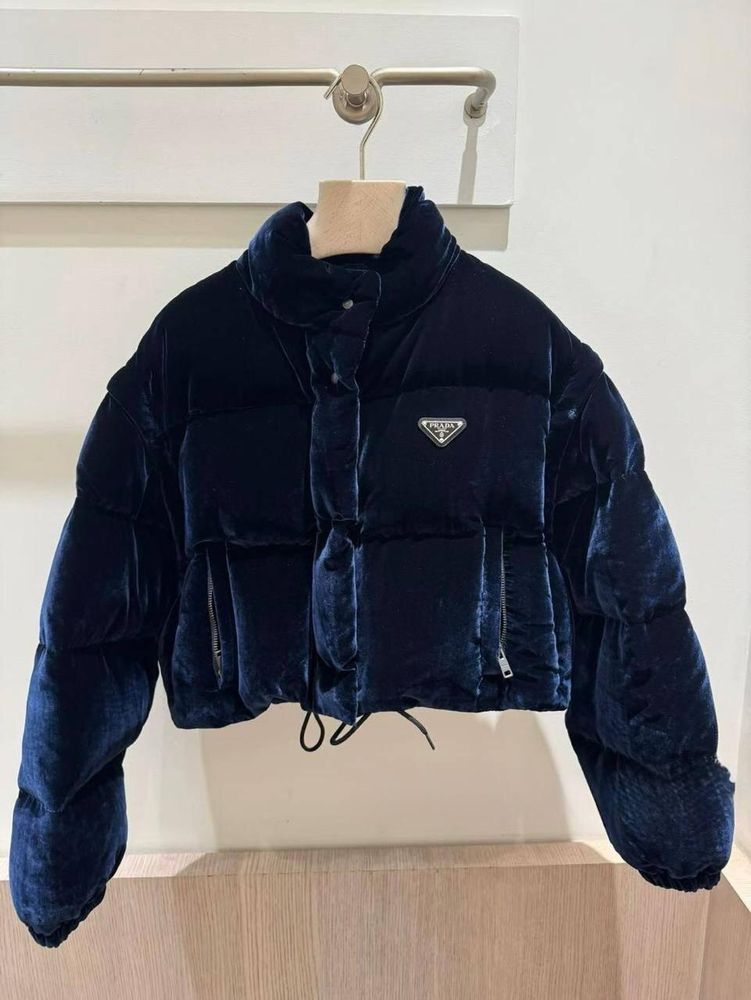 Кожаная куртка Prada