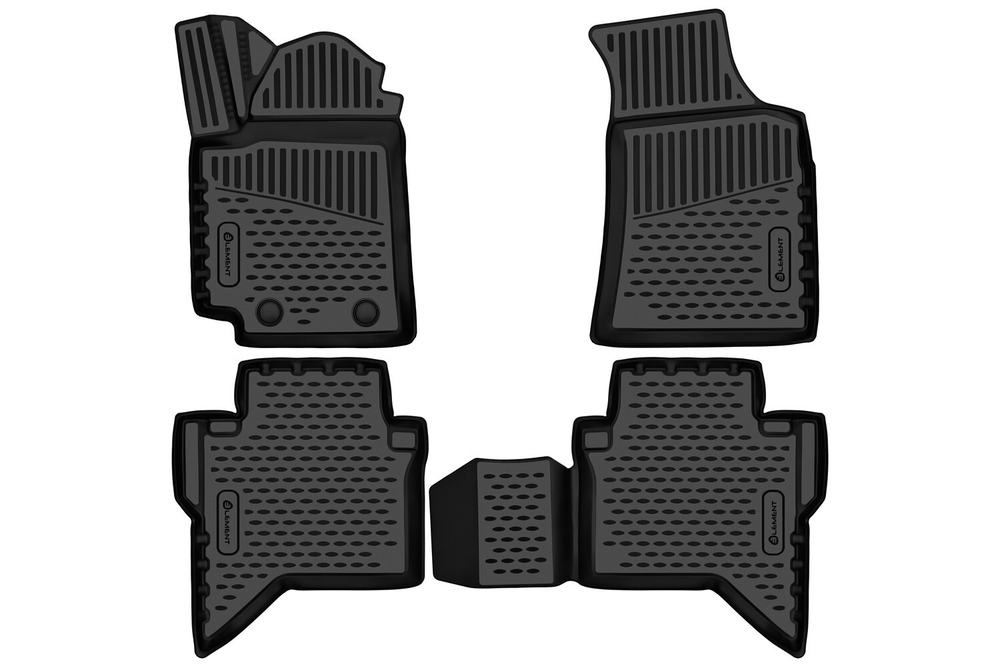 Коврики в салон для JAC T8 Pro 2020 - 4шт. (полиуретан) арт.ELEMENT3DA70345210K