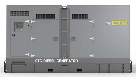Дизельный генератор CTG 415D в кожухе
