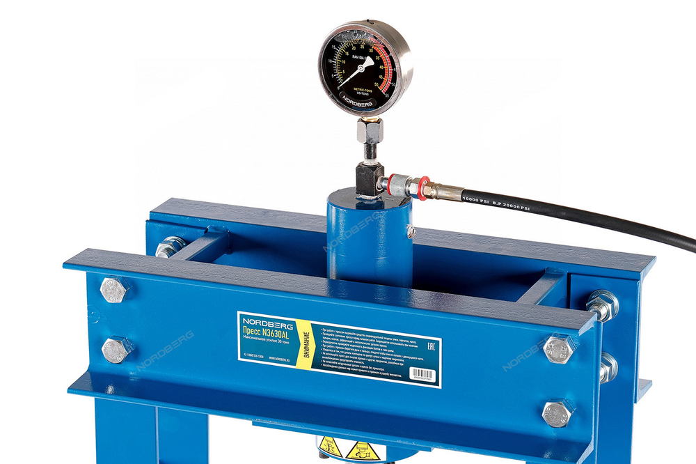 NORDBERG (N3630AL) Пресс гидравлический, 30 т, пневмоуправление