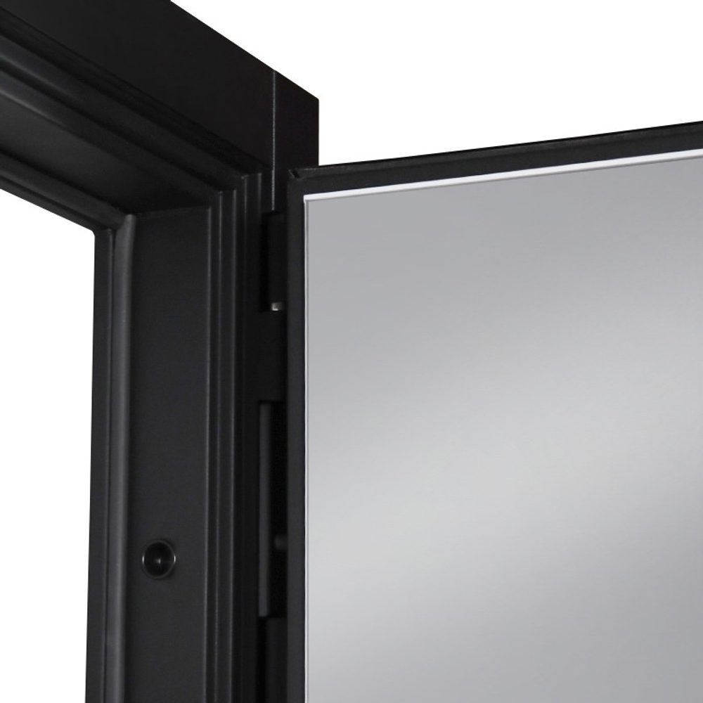 Стальная дверь «Конструктор» с зеркалом