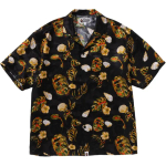 A Bathing Ape Vacation Pattern Open Collar Ss Shirt