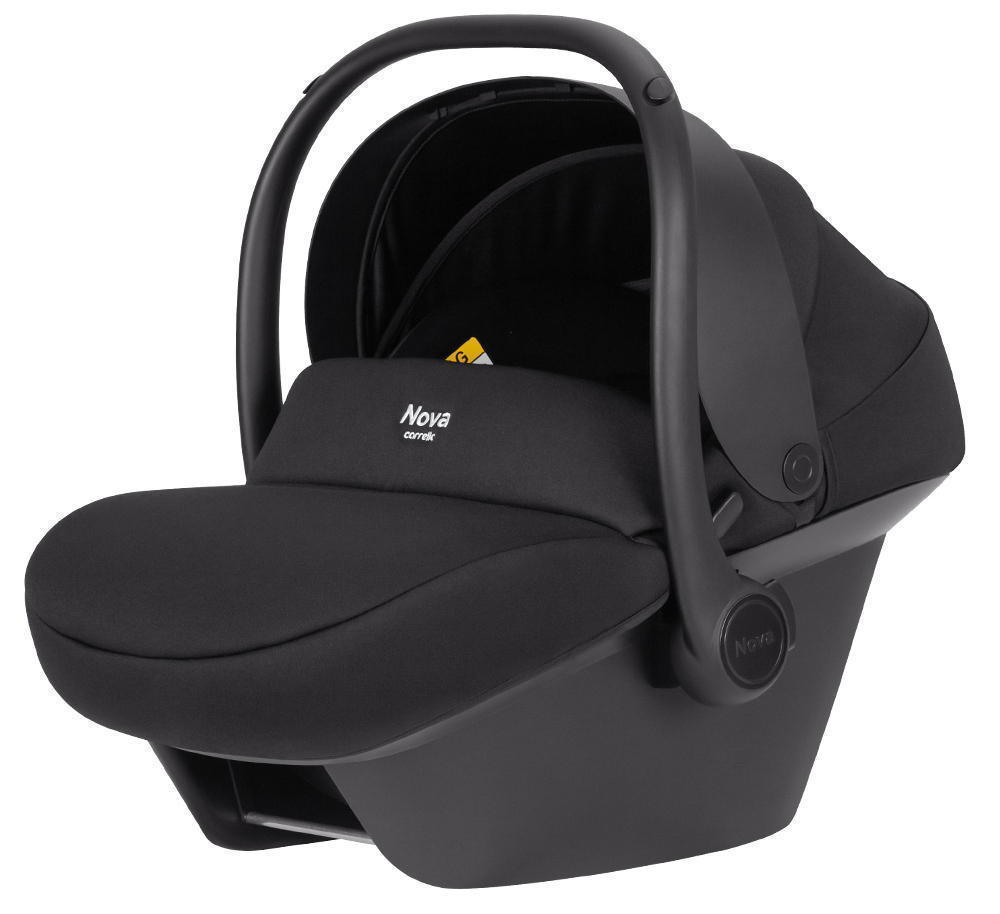 Коляска Carrello Alfa CRL-6522 2025 Nova DK791 Black Line 3 в 1 Fashion Grey